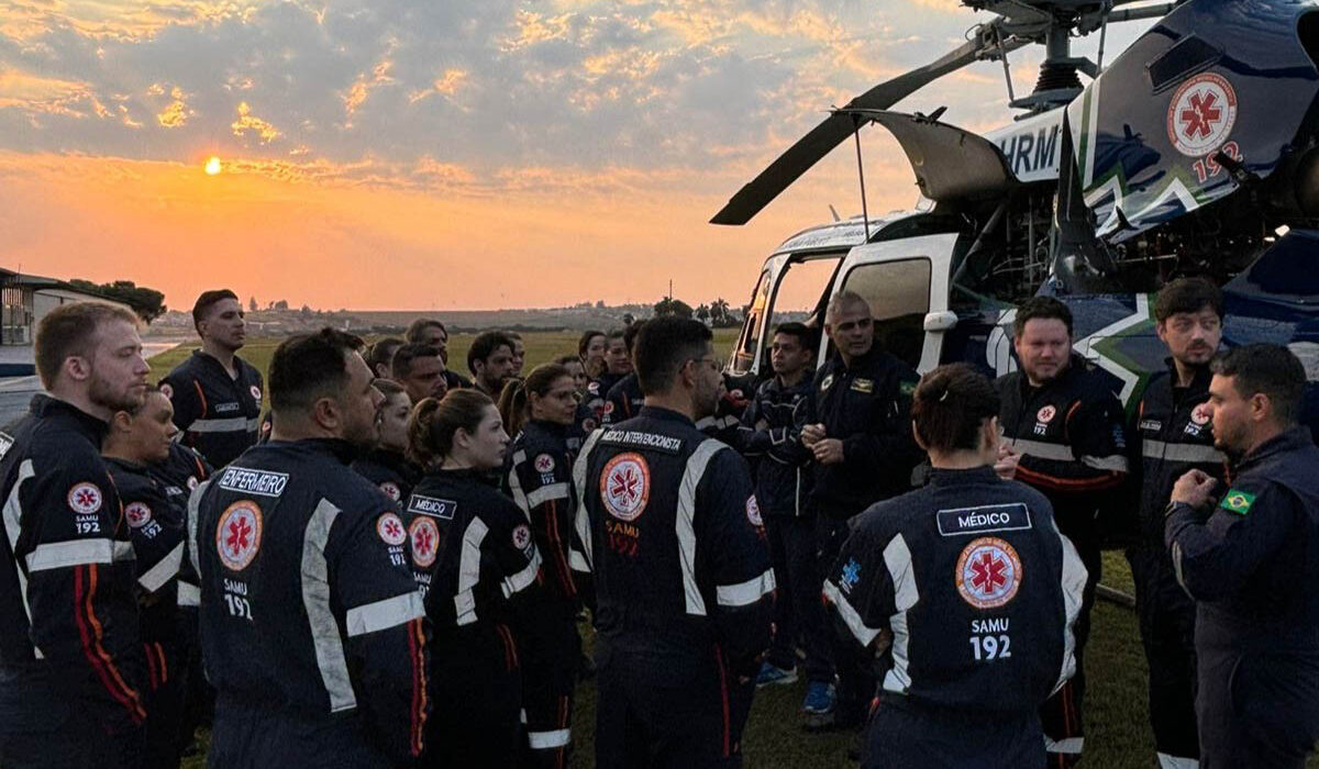 Foto: Serviço Aeromédico/Sesa/PR