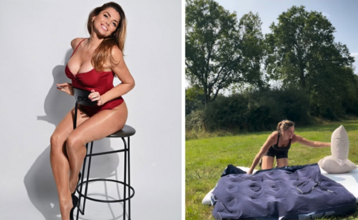 Reprodução/Loaded e Instagram/@louiseglover