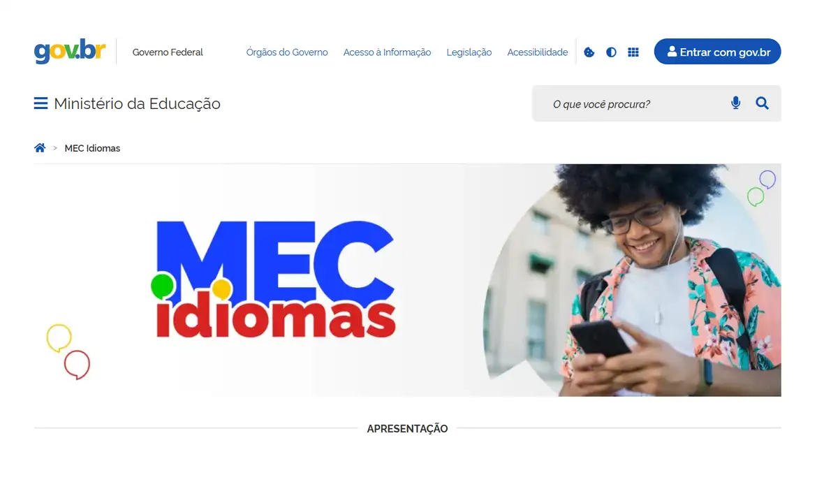 Divulgação: MEC