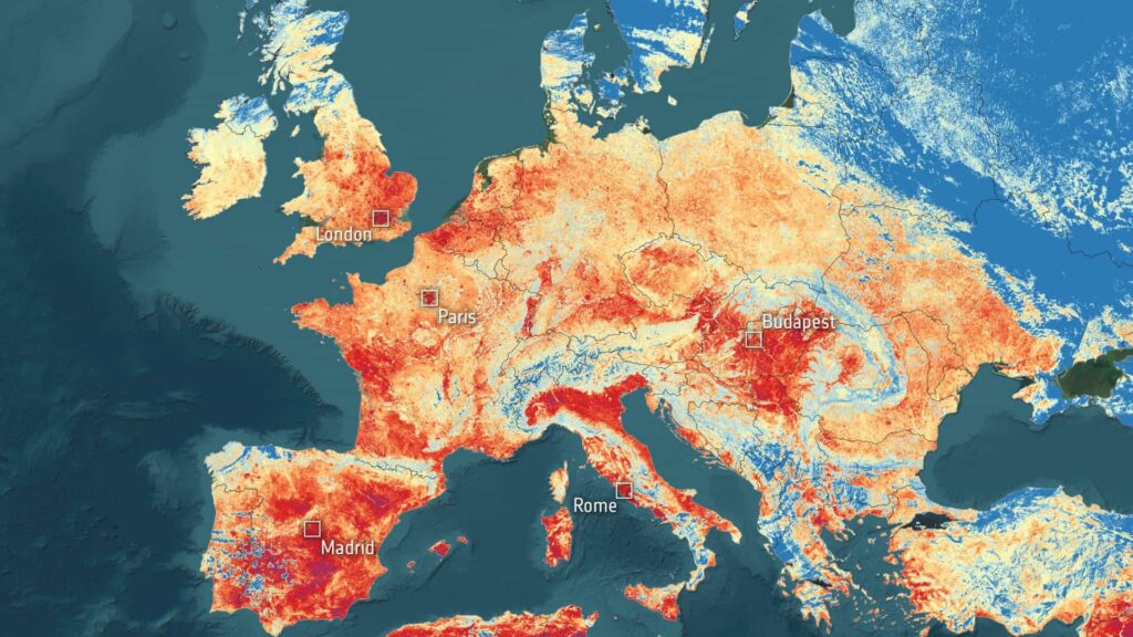 Imagem: ESA/Copernicus Sentinel-3