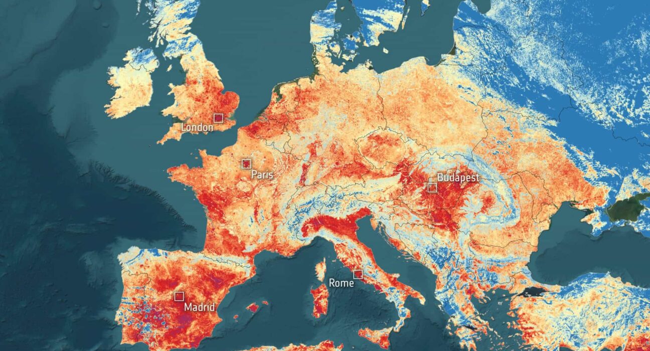 Imagem: ESA/Copernicus Sentinel-3